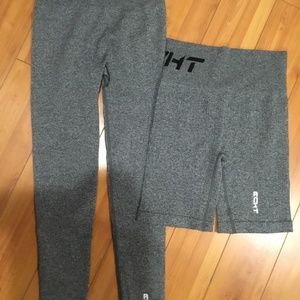 Echt legging and shorts combo size medium